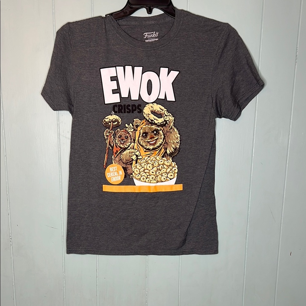 Funko Gray Ewok Graphic Short Sleeve Tee